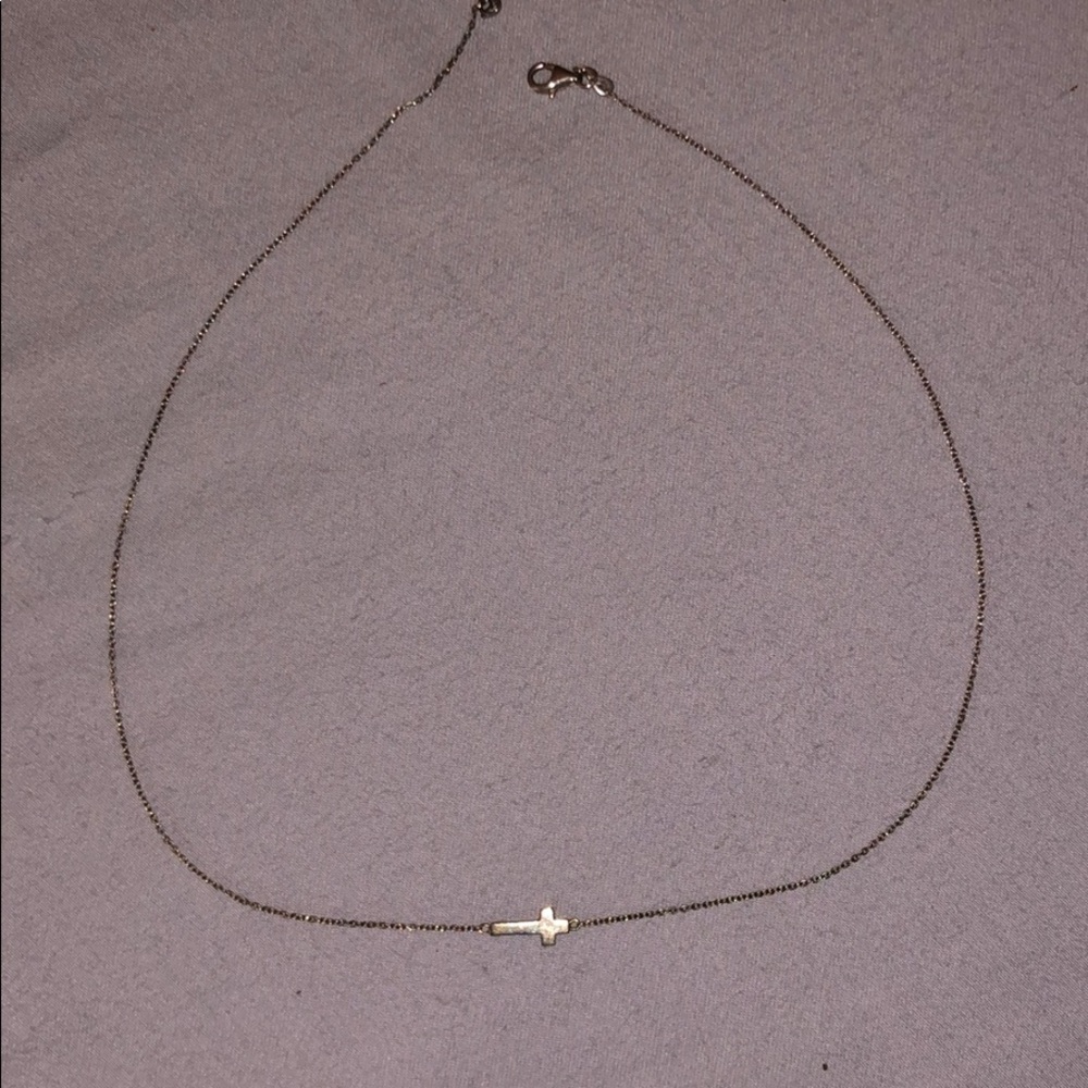 Silpada cross necklace